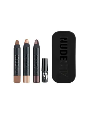 Eye Pencil Set Bright Nude (Eyes Mini Kit)