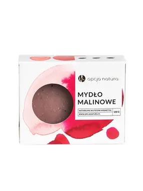 100g raspberry soap