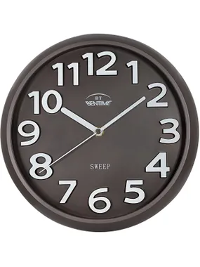 Smooth-running wall clock H43-SW8315BR