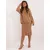 Women's camel casual set