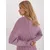 Women's purple Cable knit sweater