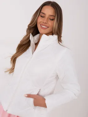 Women's white transition jacket