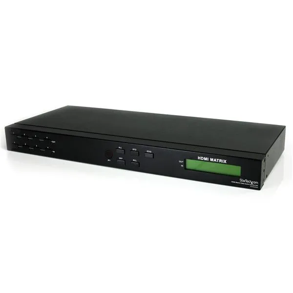 StarTech.com 4x4 HDMI matricas video slēdža sadalītājs ar audio un RS232