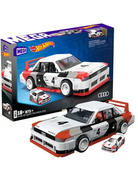 MEGA Hot Wheels Collector Audi 90 Quattro IMSA GTO, construction toy