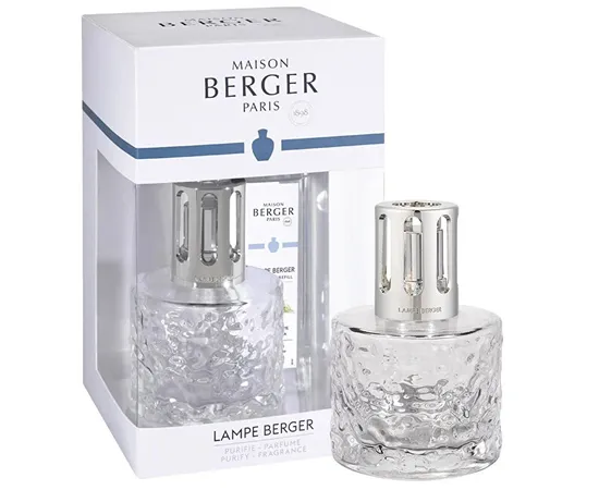 GIFT SET CATALYTIC LAMP Mirage Transparent + Pure White Tea Refill 250 ml