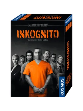 Masters of Crime: Incognito, board game