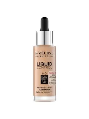 Liquid Control HD Mattifying Face Foundation with Niacinamide 055 Honey 32ml