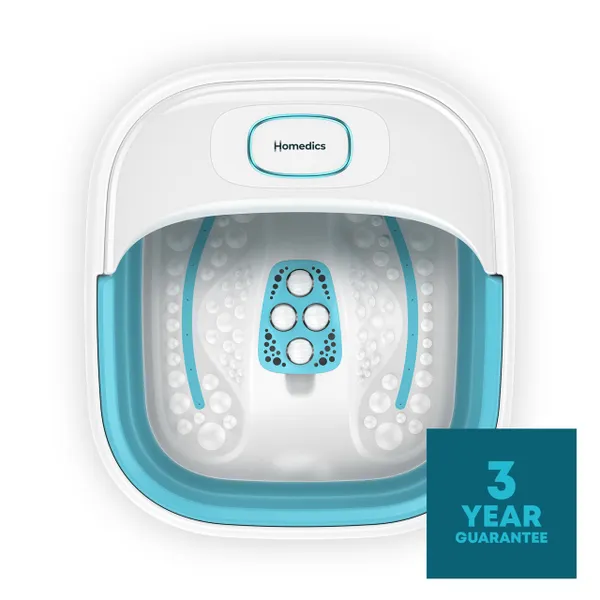 Homedics FB-70BL-EB Smart Space Collapsible Foot Spa