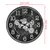 Design plastic clock with gears Millennium E01.4328.90