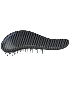 Hair brush with Black Point handle