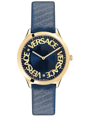 Versace VE2O00322 Ladies Watch Logo Halo 38mm 5ATM