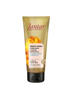 Jantar Serum-Maska Lamelarna with amber essence for long and unruly hair 100ml