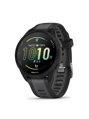 Garmin Forerunner 165 3.05 cm (1.2") AMOLED Digital 390 x 390 pixels Touchscreen Black GPS (satellite)