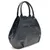 Women's leather handbag CF 1750 Nero