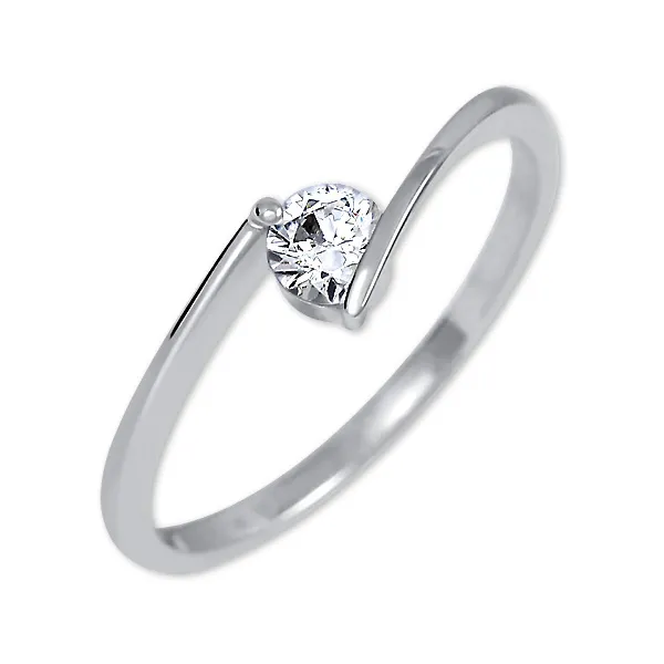 White gold engagement ring 226 001 00995 07