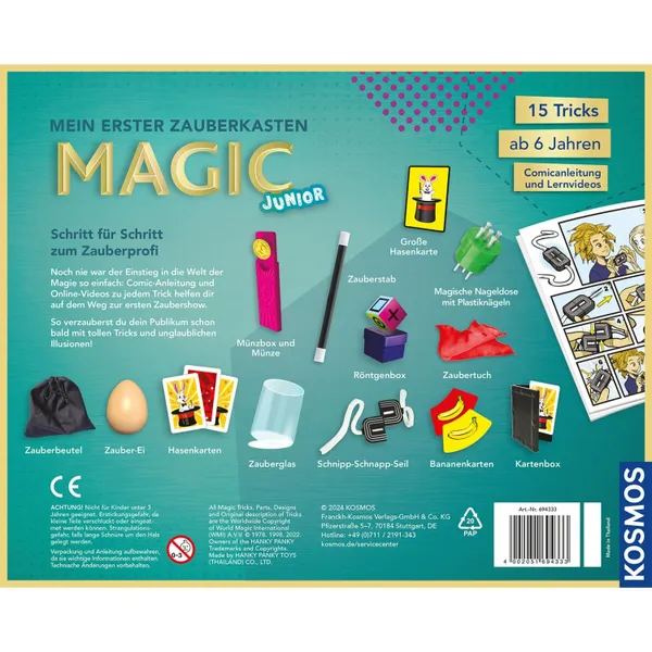 My first magic box, Magic Junior