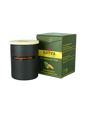 Soy candle sandalowiec and pine 200g