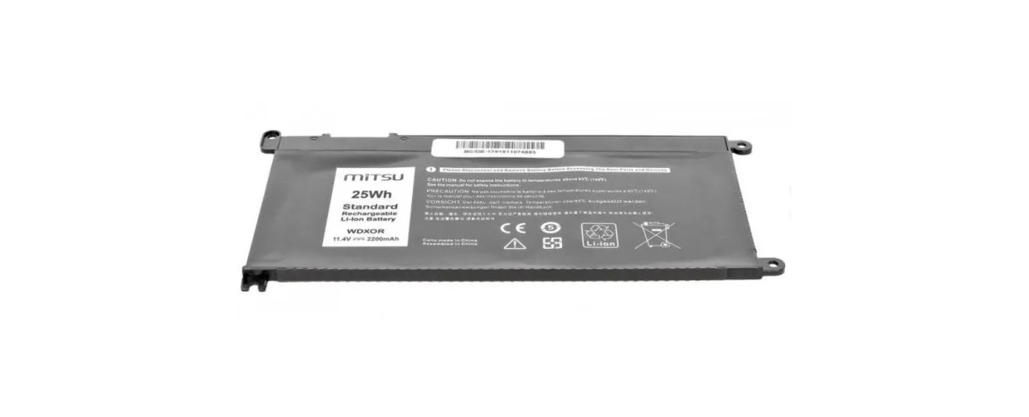 Battery for Dell Vostro 14 (5468), Inspiron 15 (5568) (3600 mAh, 42 Wh)