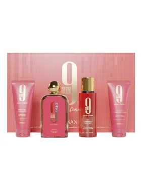 9AM Pour Femme - EDP 100 ml + shower gel 100 ml + body veil 150 ml + body lotion 100 ml