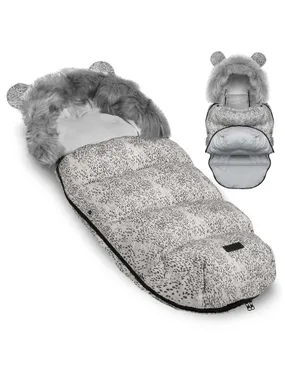 Sleeping bag for a trolley, sled Elmi Ricokids - white