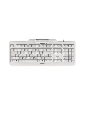 CHERRY KC 1000 SC tastatūra USB QWERTY US angļu pelēka