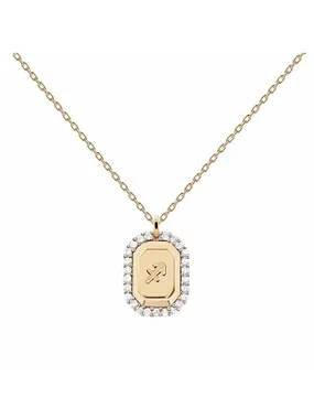 Original gold-plated necklace Sagittarius SAGITTARIUS CO01-576-U (chain, pendant)