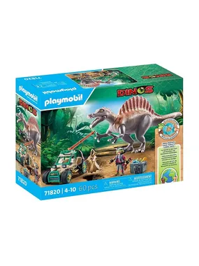 Set with figurines Dinos 71820 Spinosaurus Attack
