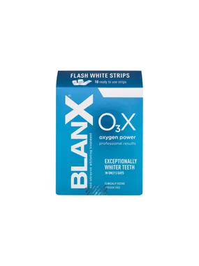 O3X Oxygen Power Flash White Strips Teeth Whitening , 10pc