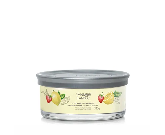 Aromatic candle Signature tumbler medium Iced Berry Lemonade 340 g