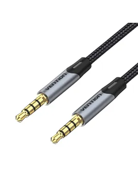 Cable Audio TRRS 3.5mm mini jack Vention BAQHG 1.5m Gray