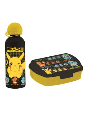 Lunch Box and Water Bottle Pokemon KiDS Licensing