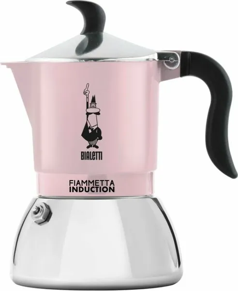 Bialetti 6585 Moka pods 0,09 L Melns, Rozā, Sudrabs