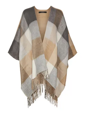 Women's poncho VMKIRA 10313578 Tigers Eye