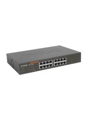 DGS-1016D switch L2 16x1GBE Desktop/Rack 19''