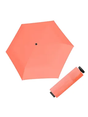 Folding umbrella Fiber Mini Compact Uni Neon Coral