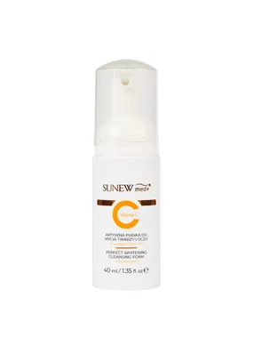 Perfect Whitening Cleansing Foam active foam for washing the face and eyes 40ml