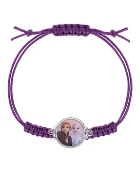 Charming textile bracelet Anna and Elsa Frozen BS00003SRAL