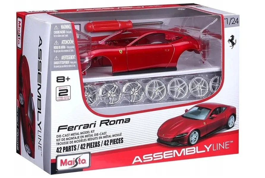 Ferrari Roma 1/24 to fold