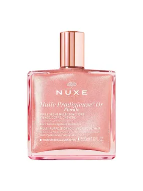 Nuxe, Huile Prodigieuse Or Florale, Moisturizing, Body Oil, For Body, Face & Hair, 50 ml