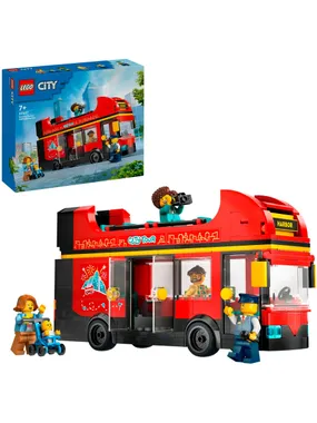 60407 City Double-Decker Bus, construction toy