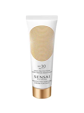 Protective face cream SPF 30 Silky Bronze Protective Suncare (Cream For Face) 50 ml