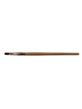 Lip brush with a long handle