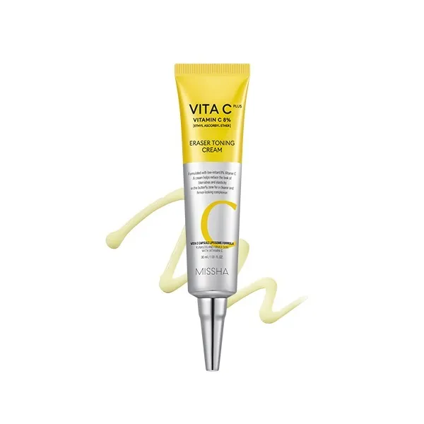 Brightening skin cream Anti-Age Vita C Plus (Eraser Toning Cream) 30 ml