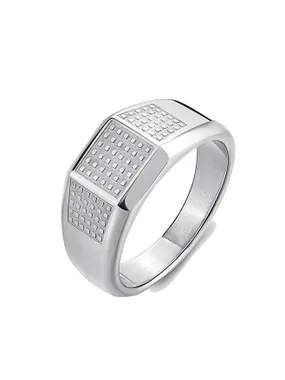 Stylish steel ring for men Bullet BUL68