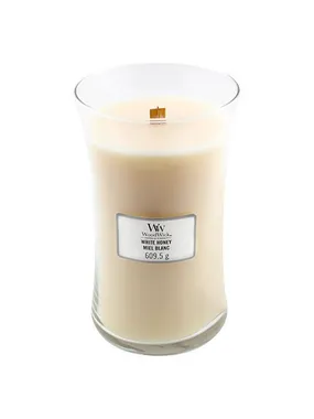 Scented candle vase White Honey 609.5 g