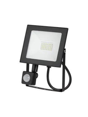 Rebel 20W LED reflector with dusk sensor (28x2835 SMD), 6500K, 230V