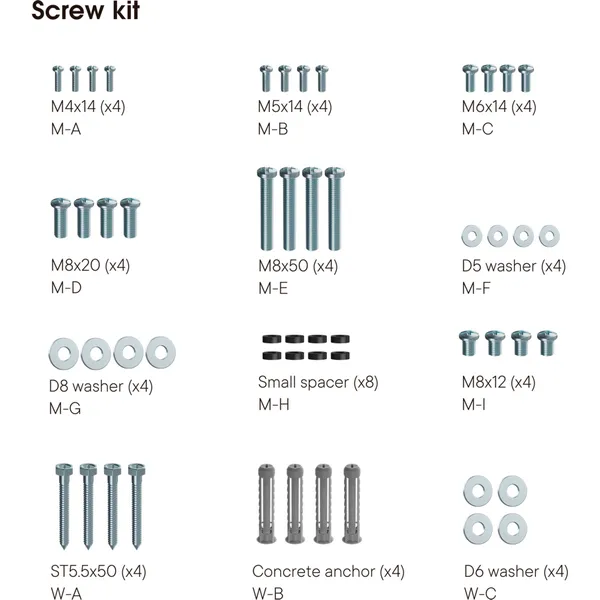 TV wall mount rotatable WM6252