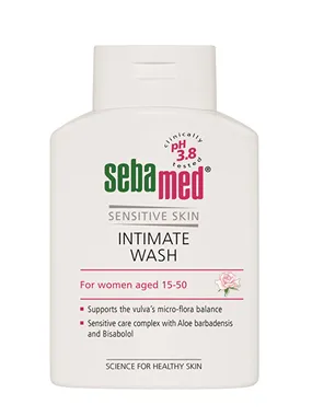 Intimate cleansing emulsion having a pH of 3.8 Classic (Feminine Intimate Wash Sensitive) 200 ml