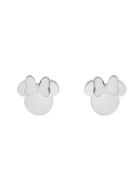 Matching Minnie Mouse steel stud earrings E600180L-B.CS