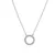 Sparkling silver necklace Ring AJNA0019